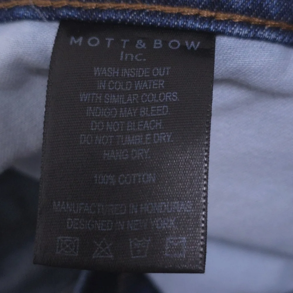 Mott & Bow Boyfriend Jeans Size W27 L28 100% Cotton